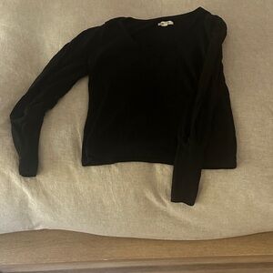 Madewell Black Crew Neck Sweater